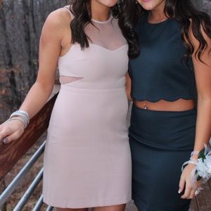 EXPRESS Size 0 light pink dress